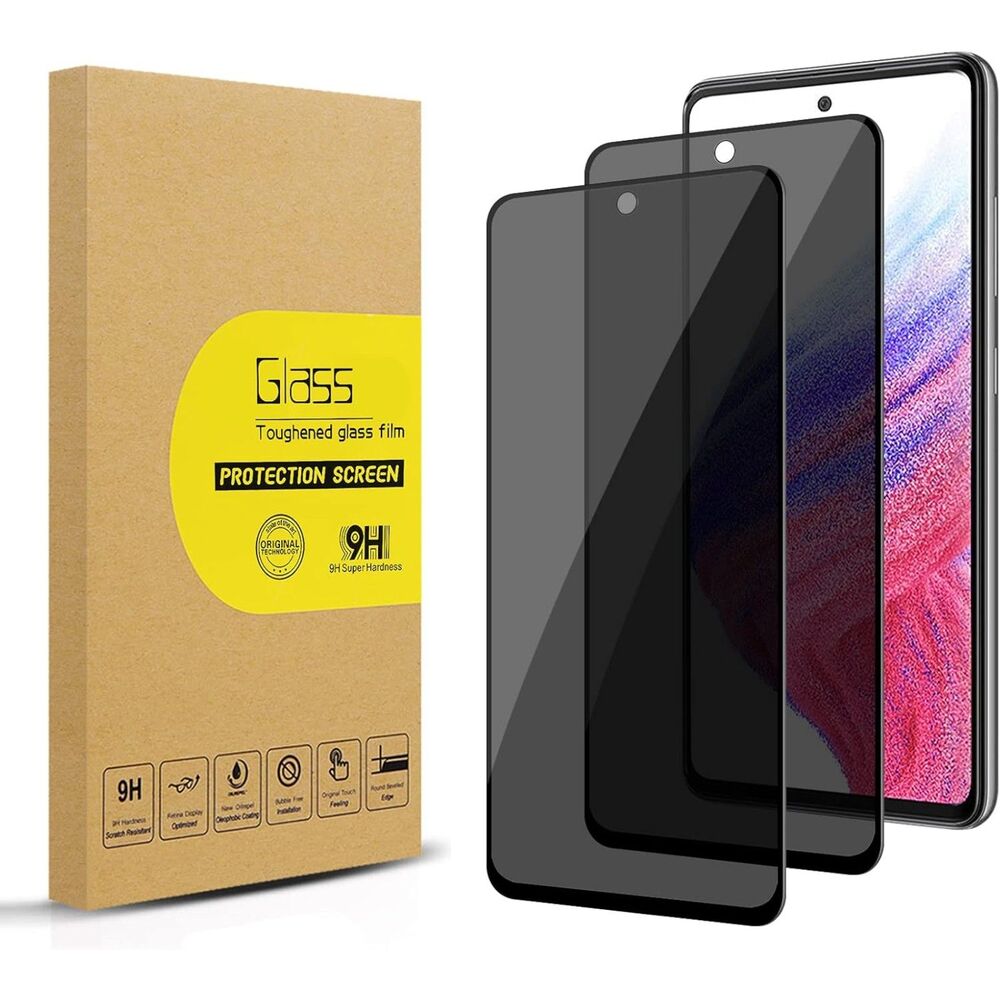 2 Pack Privacy Screen Protector for Samsung Galaxy A53 5G, 20J-171PH005